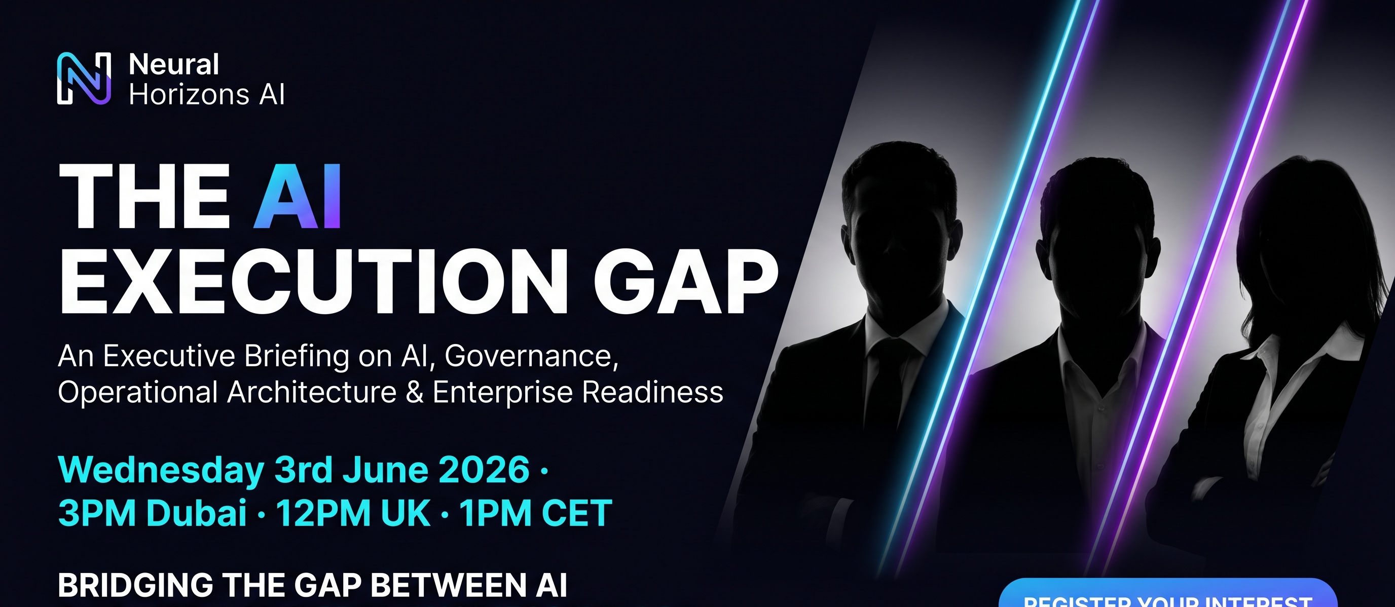 The AI Execution Gap — Executive Briefing | Wednesday 3rd June 2026