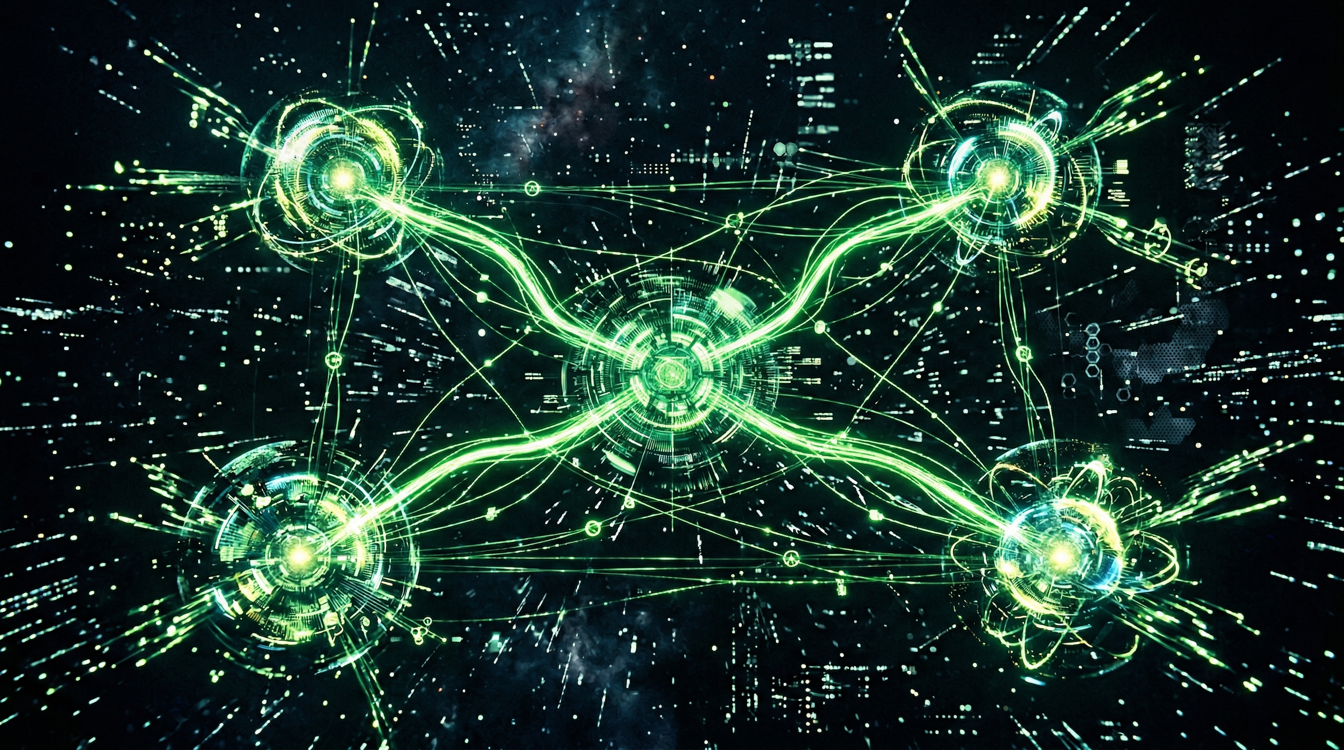 Agentic AI connecting business departments