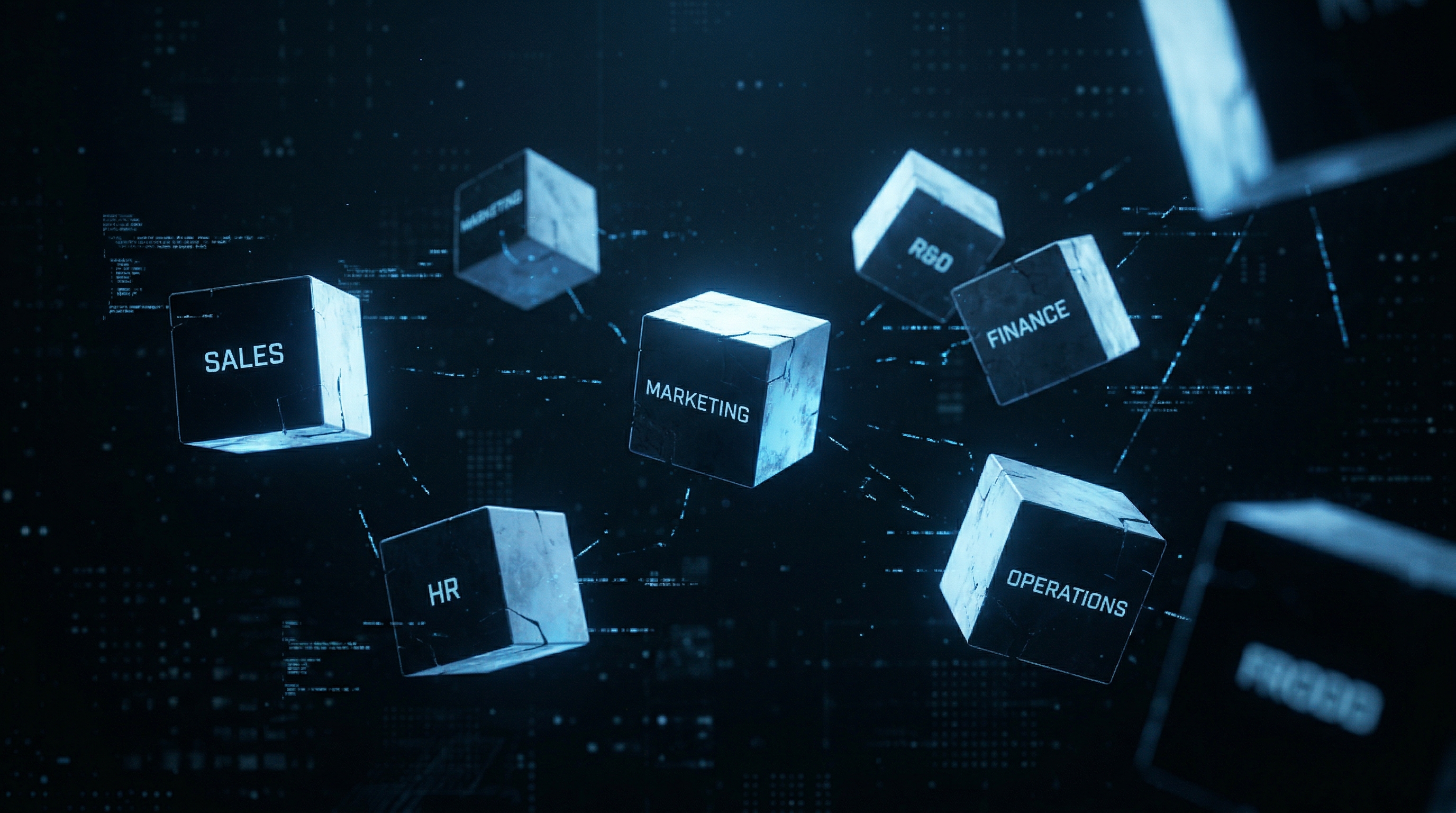 Fragmented AI silos across departments